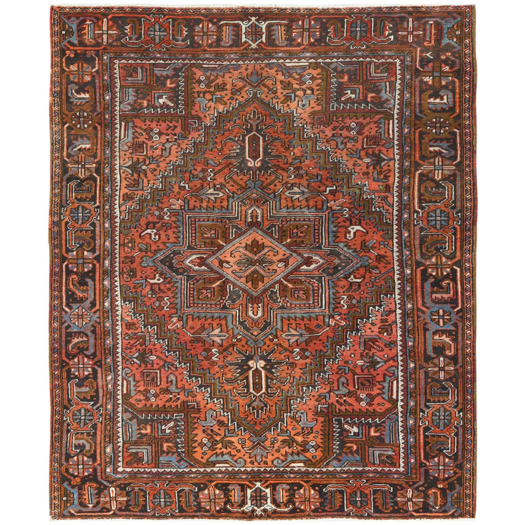 Overdyed & Vintage Rugs LUV738666